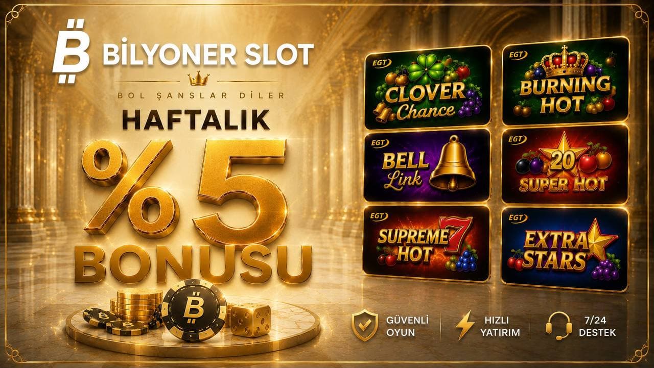 Haftalık %5 Discount